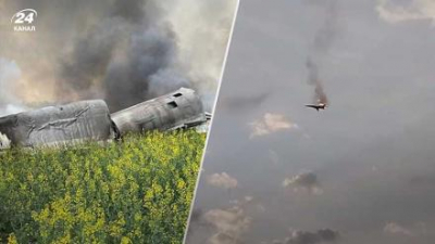 ВСУ уничтожили вражеский стратегический бомбардировщик (+видео)