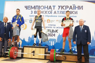 Білоцерківський атлет завоював &quot;срібло&quot; на Чемпіонаті України з важкої атлетики