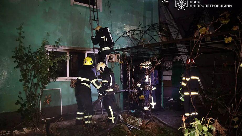 Під час пожежі в Дніпрі в будинку знайшли тіло загиблого чоловіка.