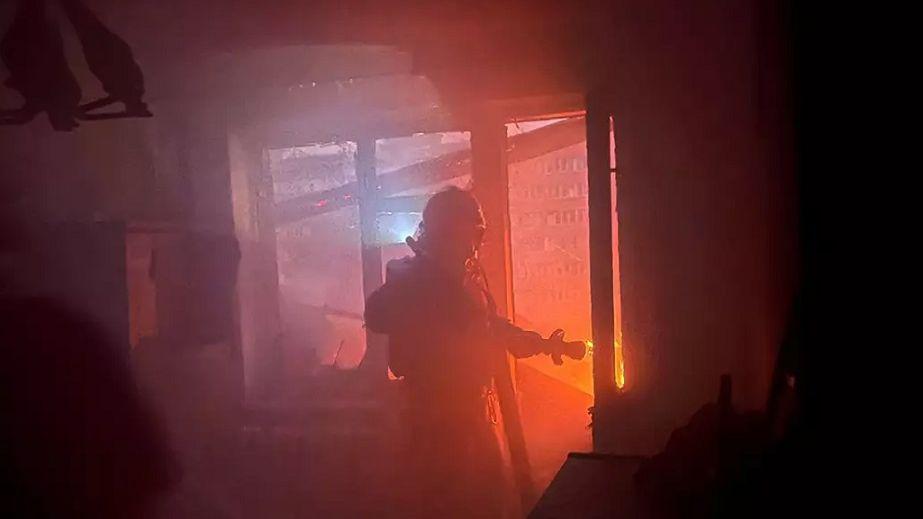 In Kryvyi Rih, a man tragically died in a fire in his own apartment.